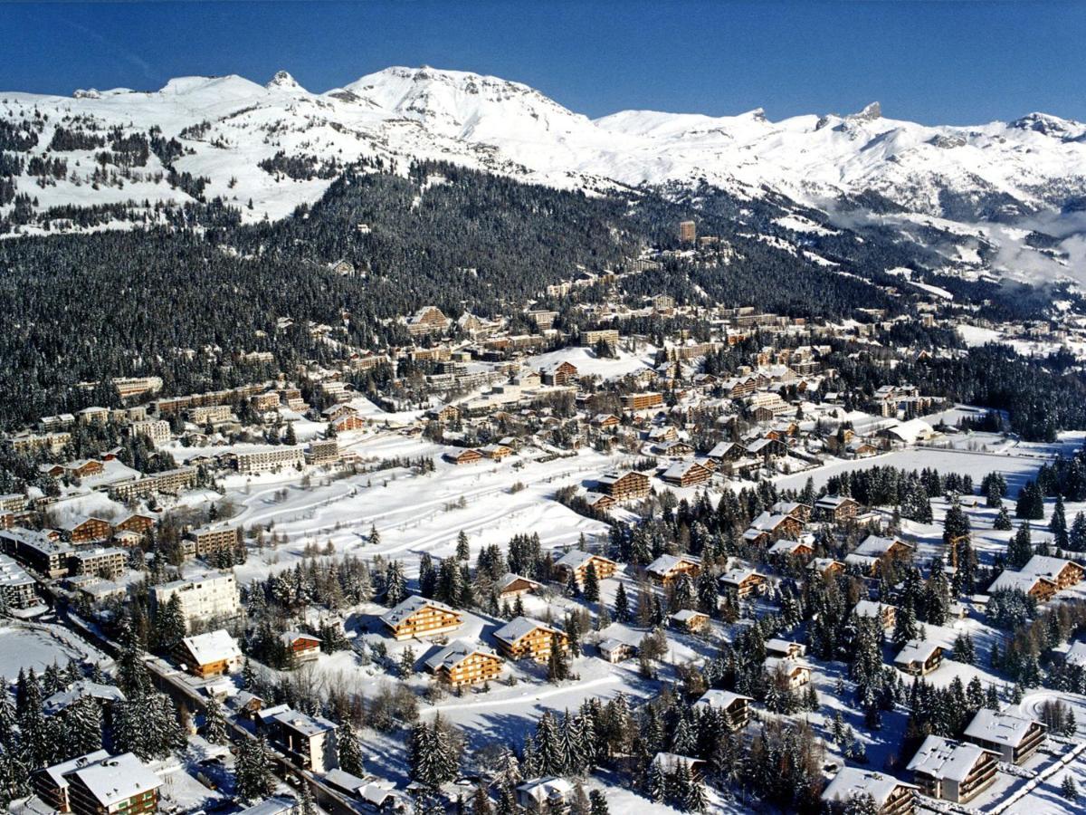 Apartment Jeanne D'Arc-3 By Interhome Crans-Montana Bagian luar foto